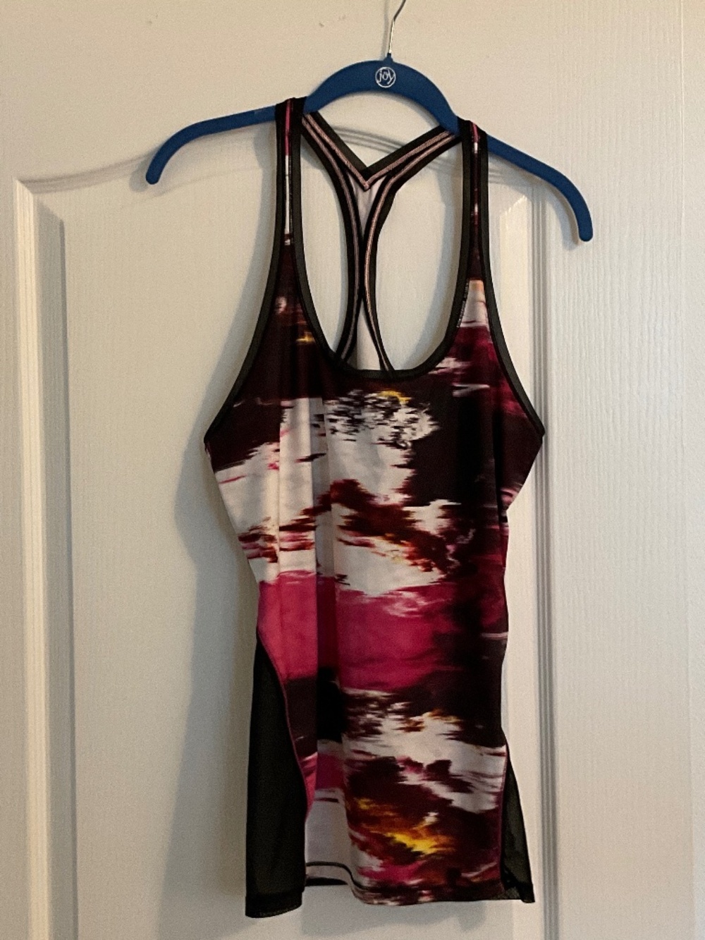 Lululemon Women’s Strappy Racerback Tank Top - Magenta Multi